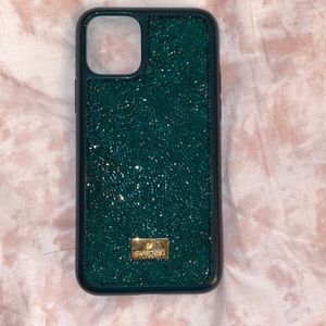 Swarovski  crystal iPhone 11 Pro phone case.